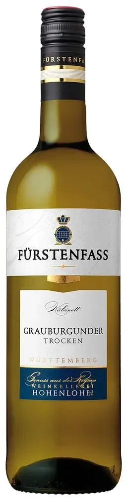 Weinkellerei Hohenlohe Fürstenfass Grauburgunder Kabinett QbA trocken 2024