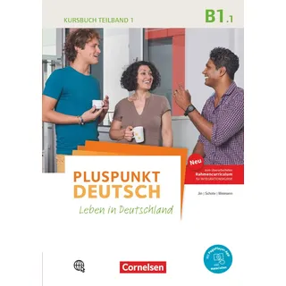 Cornelsen Verlag Pluspunkt Deutsch B1: Teilband 1: - Allgemeine Ausgabe - Kursbuch mit Video-DVD