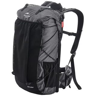NatureHike Rock 60+5L Schwarz