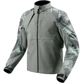 RevIt! Revit Continent Motorrad Textiljacke, grau, XL