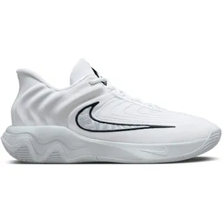 Nike Herren Giannis Immortality 4 Sneaker, White Black Pure Platinum, 47 EU - 47 EU