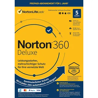 NortonLifeLock Norton 360 Deluxe inkl. 50GB ESD