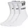 3 Paar White Black 31-33