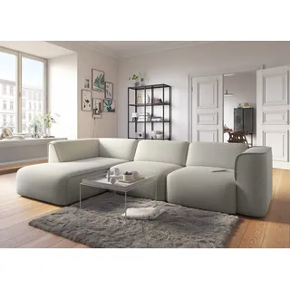 Raum.Id Ecksofa Merid jederzeit durch Module erweiterbar für individuelle Zusammenstellung, beige