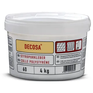 Decosa Styroporkleber, weiß, Eimer à 4 kg
