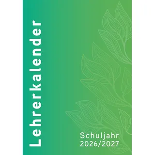 Seibert GmbH Lehrerkalender - Planer für Lehrerinnen und Lehrer 2026/27