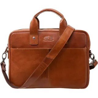 Pride and Soul Laptoptasche Leder, Cognac