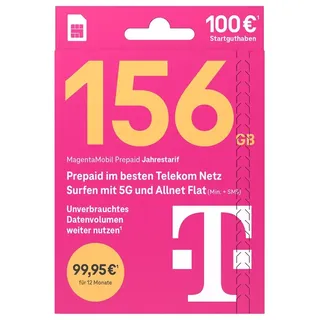 MagentaMobil Prepaid Jahrestarif