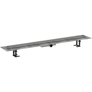 1200 mm befliesbar edelstahl gebürstet
