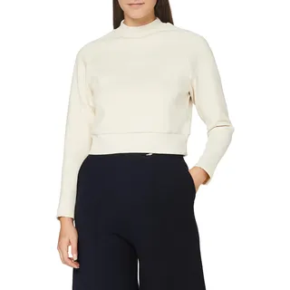 URBAN CLASSICS Interlock Short Crew Pullover White L