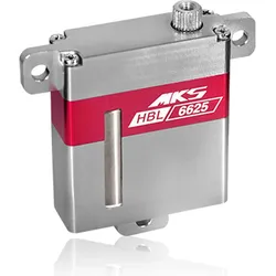 Mks hbl6625 hv digital 10mm flächenservo mit aluminium gehäuse