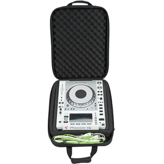 Walkasse W-CDM120 DJ-Koffer, leicht, stoßfest, aus Eva für Mixer und Compact Disc DJ., Schwarz, 20, Pioneer® NXS2 & Denondj® SC6000/ X1850 Eva DJ Koffer schwarz (Backpack & Shoulder Bag)