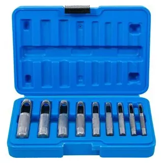 BGS Locheisen-Satz 3 - 12 mm 9-tlg.