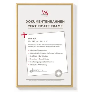 walther design Bilderrahmen gold
