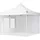 3 x 3 m inkl. 2 Seitenteile weiß 59041