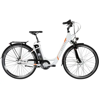 28 Zoll RH 48 cm weiß/orange