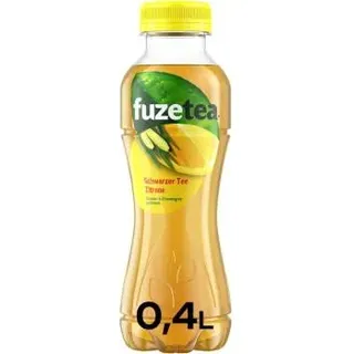 Fuze Tea Schwarzer Tee Zitrone & Zitronengras 400ml