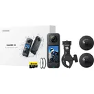 Insta360 X4 Motorcycle Bundle (30p, Bluetooth, WLAN), Action Cam, Schwarz