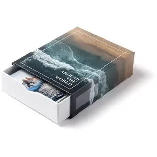 Bilderbox mit 10 Fotos im Design "Around the World"