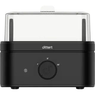 dittert EB001B-00 6 Eier + Messbecher Schwarz