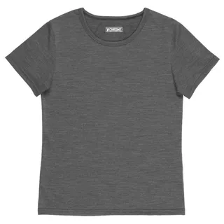 Chrome Merino Kurzarm-t-shirt - Charcoal - XS
