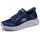 Go Walk Flex Navy And Grey Textile Synthetic 47