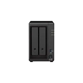 Synology DS723+ 20 TB Desktop-NAS-Lösung mit 2 Einschüben, installiert mit 2 x 10 TB Western Digital Red Plus Laufwerken