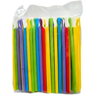 MonsterSlush Papierlöffelhalme 125 Stück