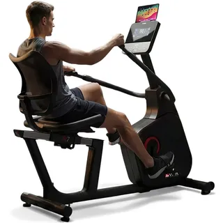 AsVIVA Liege-Ergometer R7 Pro, LED-Display, Bluetooth, Fitness-App kompatibel schwarz