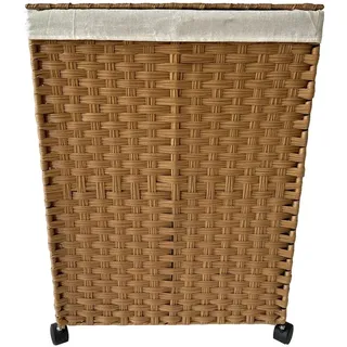 Hti-Living Wäschesammler 40 Liter Briena Natur