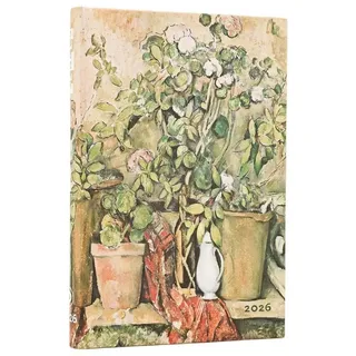 paperblanks ltd. 12-Monatskalender. 2026 Cezanne Mini Horizontal