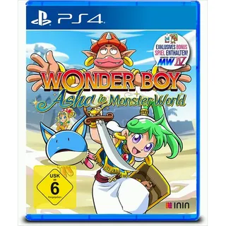 ININ GAMES Wonder Boy: Asha in Monster World PlayStation 4 PS4 Neu - OVP