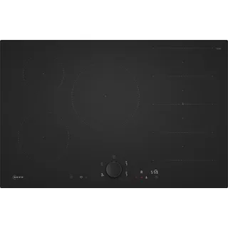 Neff N 90, Induktionskochfeld, 80 cm, Mattschwarz, Rahmenlos aufliegend, T68NUV4A0 - Schwarz
