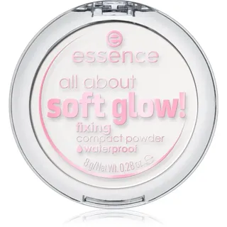 Essence All About Soft Glow! transparenter Fixierpuder zur Verjüngung der Gesichtshaut 8 g