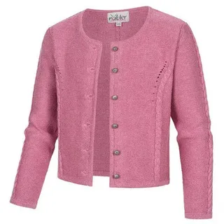 Nübler Kinderstrickjacke Amira Madl in Rosa | Gr.: 140