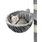 Liegemulde für Kratzbäume, 40 cm Durchmesser, 25 cm Tiefe, hellgrau