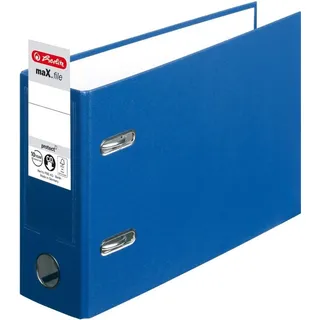 protect, A5 quer, blau