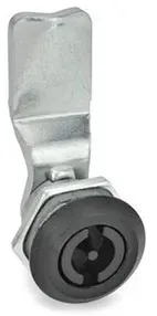 Verriegelungen, mit Steckschlüssel, Gehäusebund schwarz (115-VDE-20-SW)