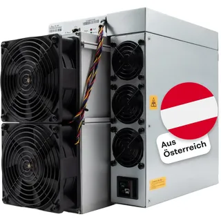 Bitmain Antminer S21 Pro + Bitcoin Miner 3.510 W | 234 TH/s | Krypto/ASIC Miner | Bitmain OS mit Effizienz von 15 J/TH | inkl. Netzteil & Stromkabel | neu | BTC Miner