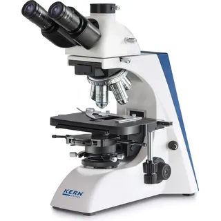 Kern & Sohn Kern Phasenkontrastmikroskop OBN 159, Trinokular, InfPlan, WF10×20, 3W LED