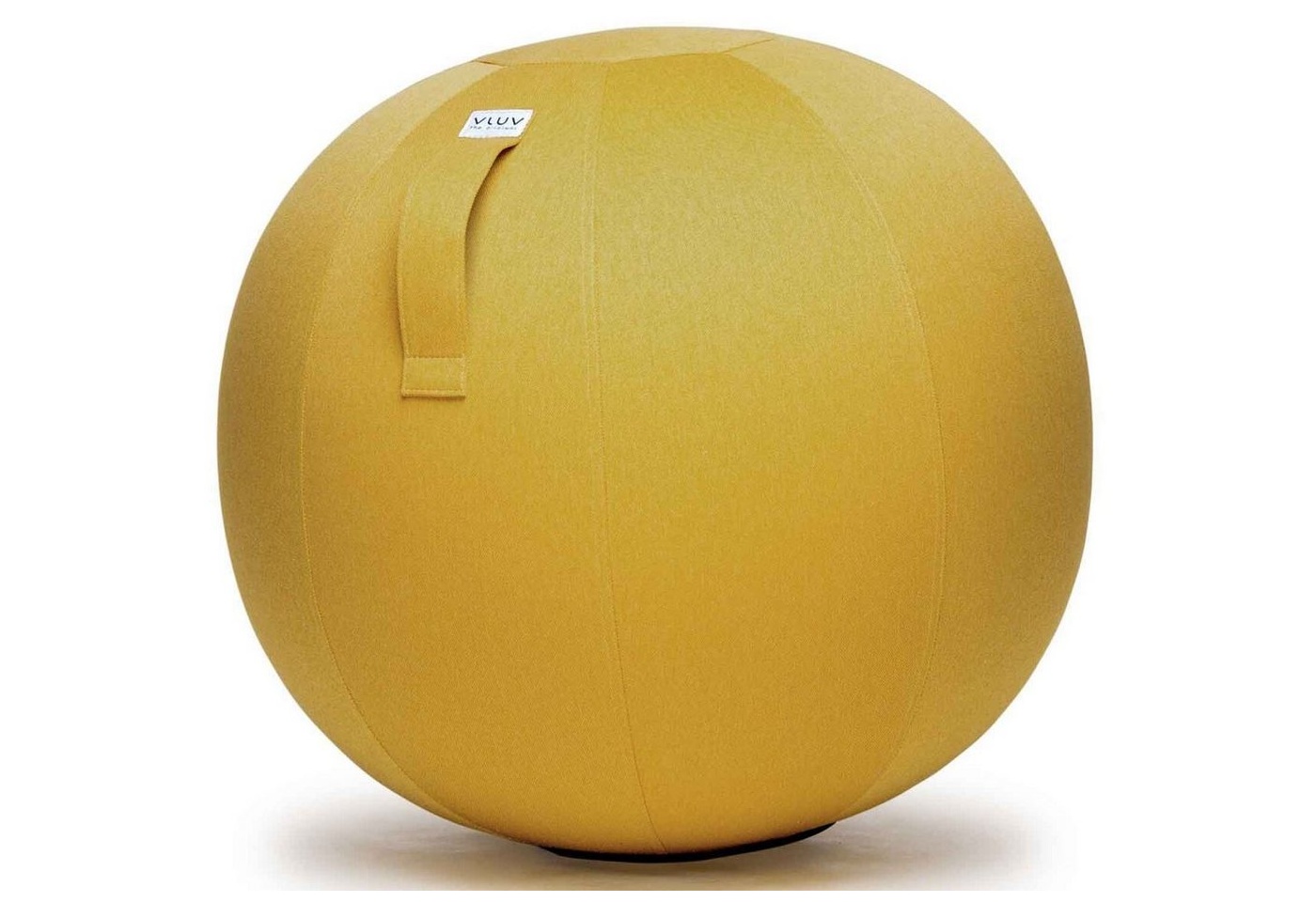 Bild Leiv Stoff-Sitzball Durchmesser 50-55 cm Mustard / Senfgelb gelb