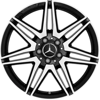 Mercedes-AMG 7-Doppelspeichen-Rad 19 Zoll Leichtmetallfelge glanzgedreht A447401