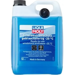 LIQUI MOLY Scheibenfrostschutz gebrauchsfertig 5 L, Art.-Nr. 21795 I Frostschutzmittel Scheibenwaschanlage für eine klare Sicht I Temperaturen bis ca. -20 °C I LED- bzw. Xenon-Scheinwerfer geeignet