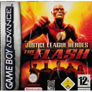JUSTICE LEAGUE HEROES THE FLASH GAMEBOY ADVANCE SPIEL USK 6 // NEU //