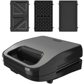 Black & Decker BXSA754E Sandwichtoaster, Kontaktgrill, Braun, Schwarz