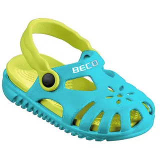 Beco Slingback-Sandalen Blau/Grün 26
