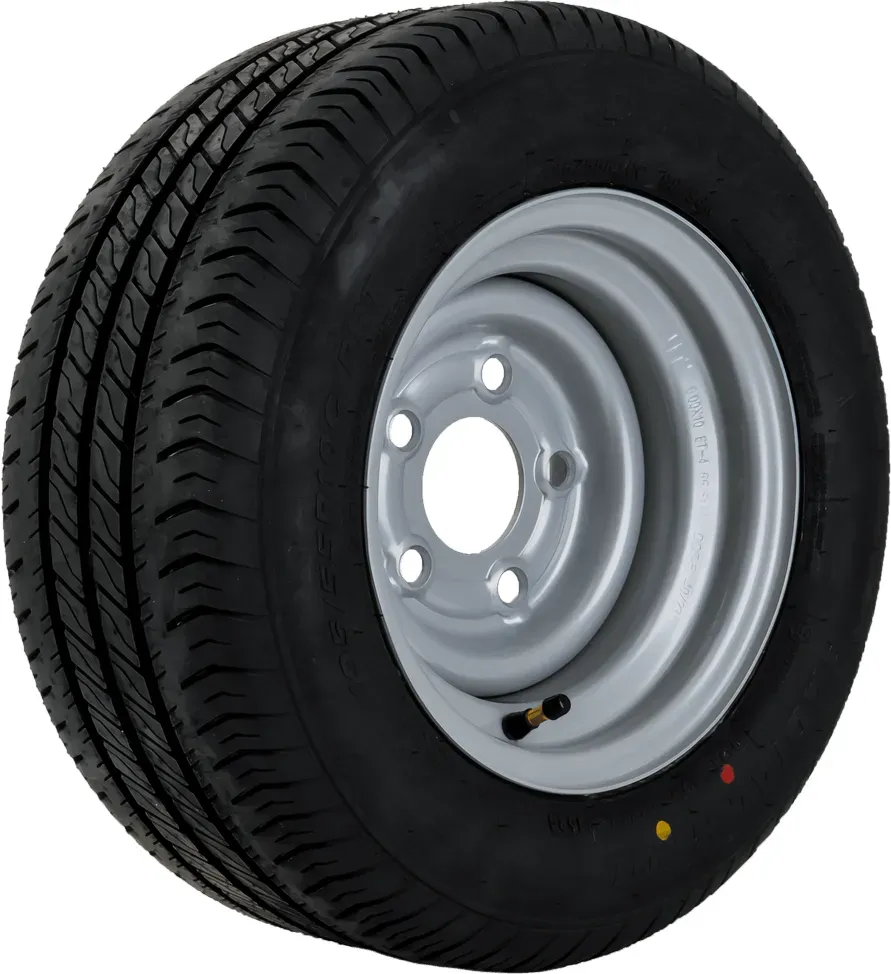 Verstärktes Anhängerrad - LINGLONG Reifen 195/55 R10C 98/96N - UNITRAILER Felge 6Jx10 „H2 5x112 ET:-4
