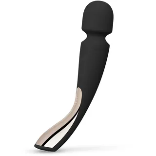 LELO Smart Wand 2 Medium Massagekopf und Vibrator Black 22 cm