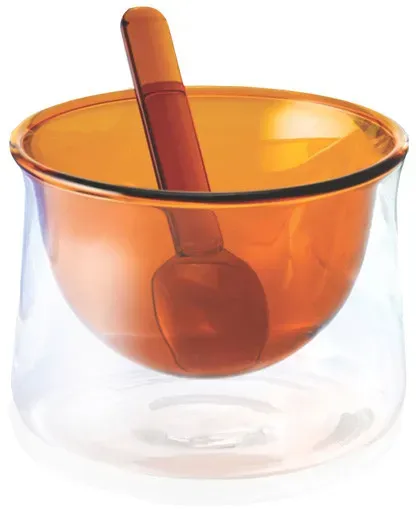 Philippi Design Glas Eisbecher / Vorspeisenschalen GELATO - caramel