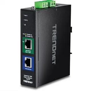 TRENDNET TI-IG319 PoE+ Injektor Industrial 10G - PoE-Injektor